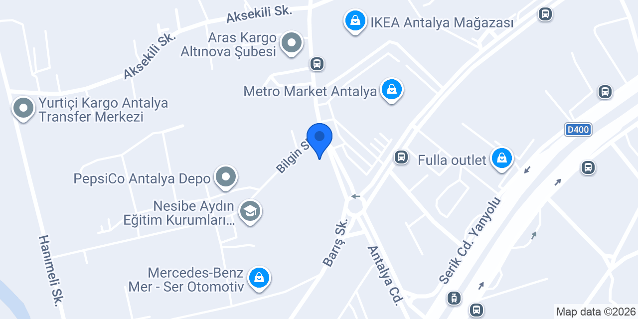 Tespo Altınova konumu
