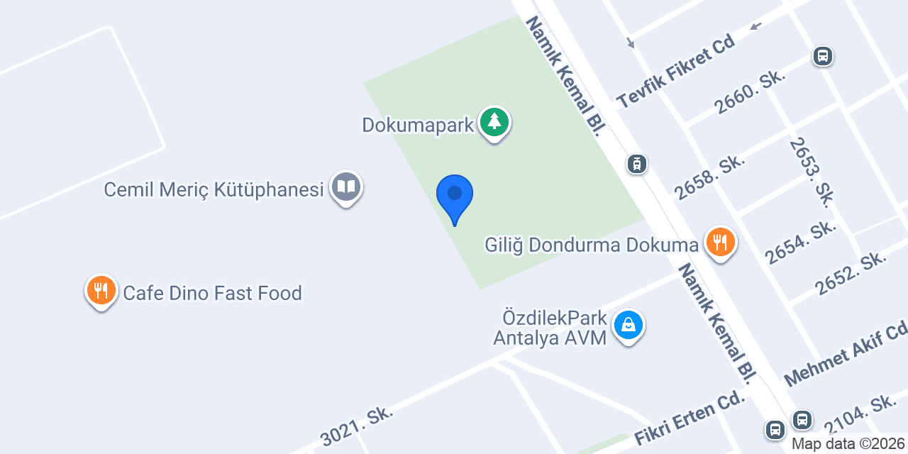 Antalya Bilim Merkezi konumu