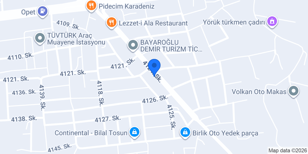 Serdar Oto Rot Balans konumu