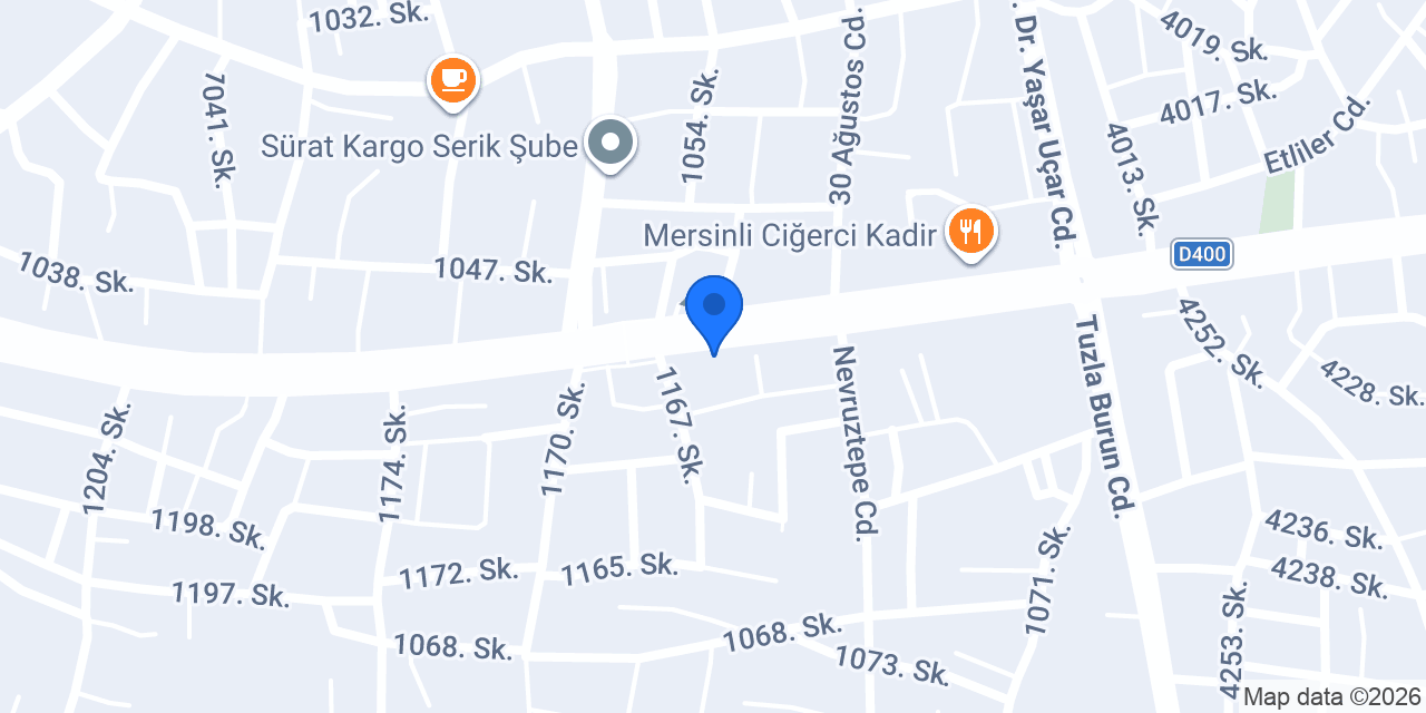 Çimen Yapı konumu