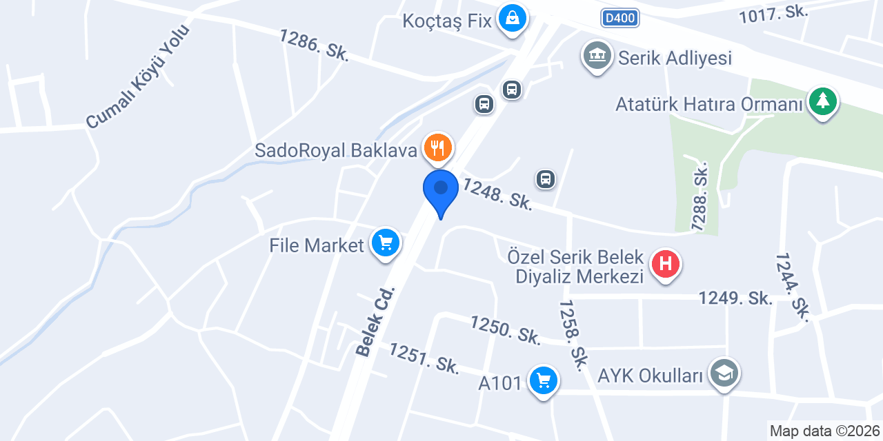 Zeugma Gaziantep Sofrası konumu
