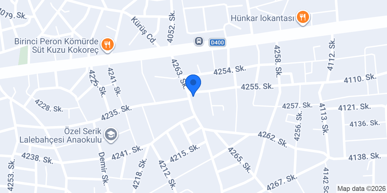 Hizmet Market konumu