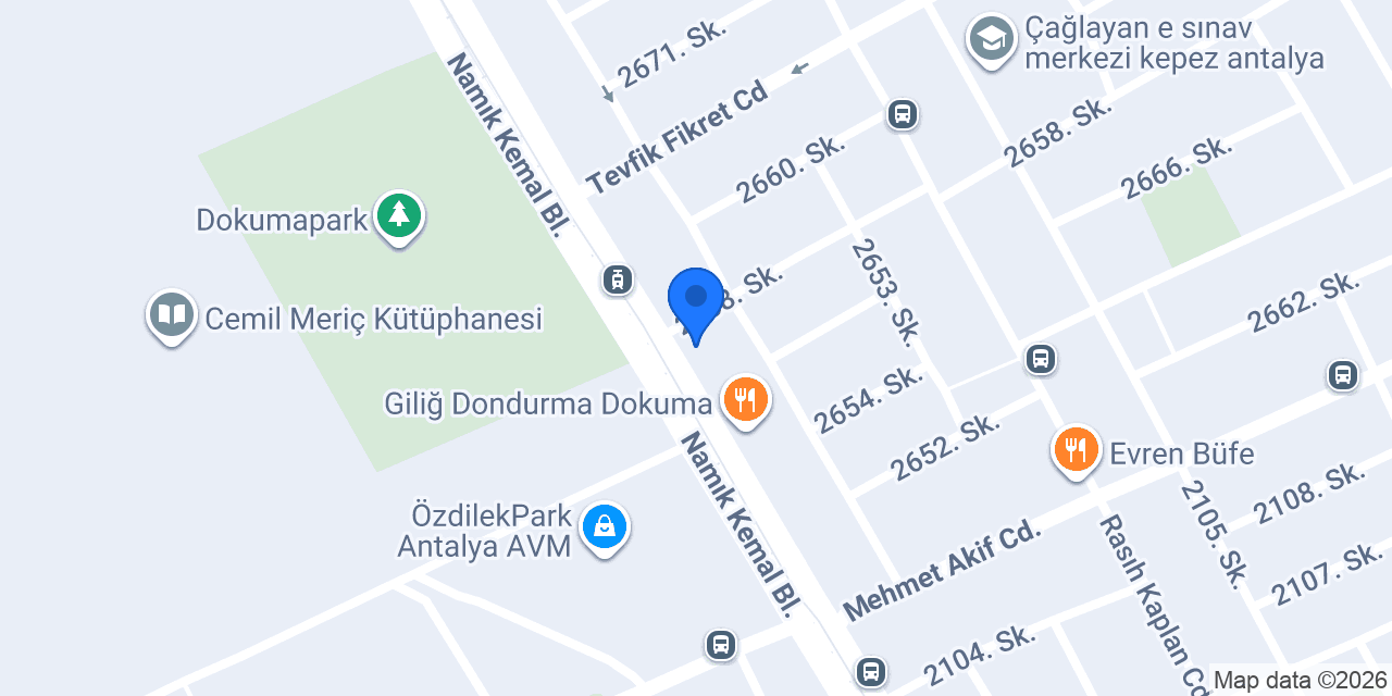 Gülşah Kuaför konumu