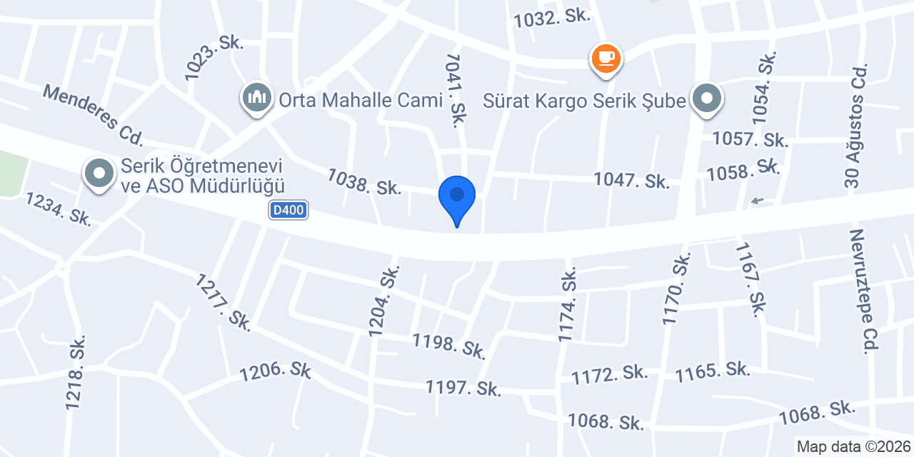 KURT OTOMOTİV konumu