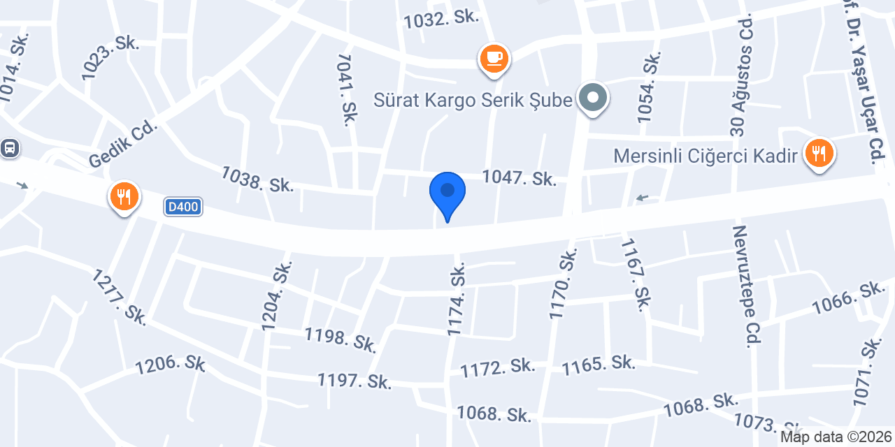 Esans Çiçek konumu