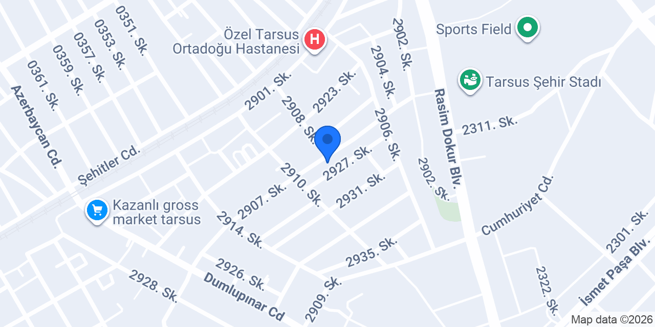Adamak Ticaret Tüp Bayii konumu