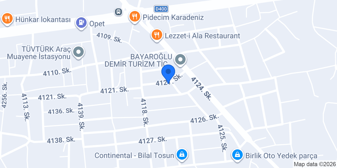 Ekip Oto konumu