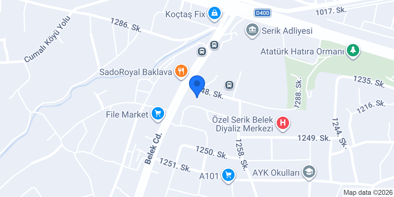 Uzm.Dr. Bilge ATEŞ konumu