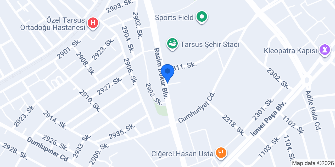 Özer Yapı Malzemeleri konumu