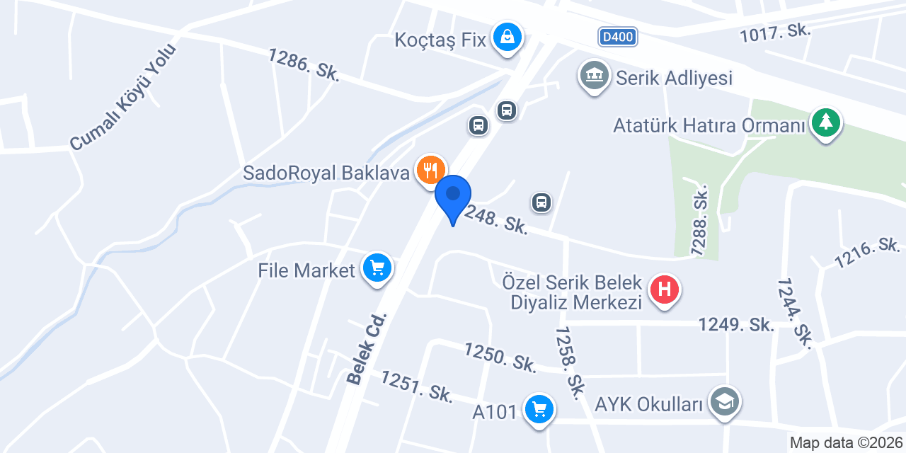 Ayşe Kara Güzellik Merkezi konumu