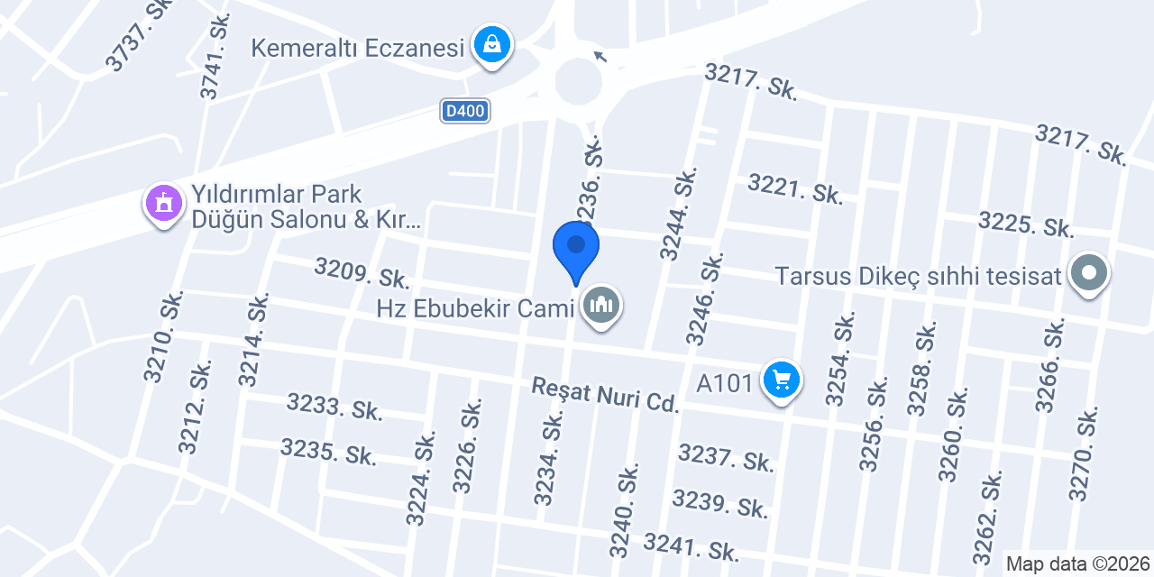Emine Boro İlköğretim Okulu konumu