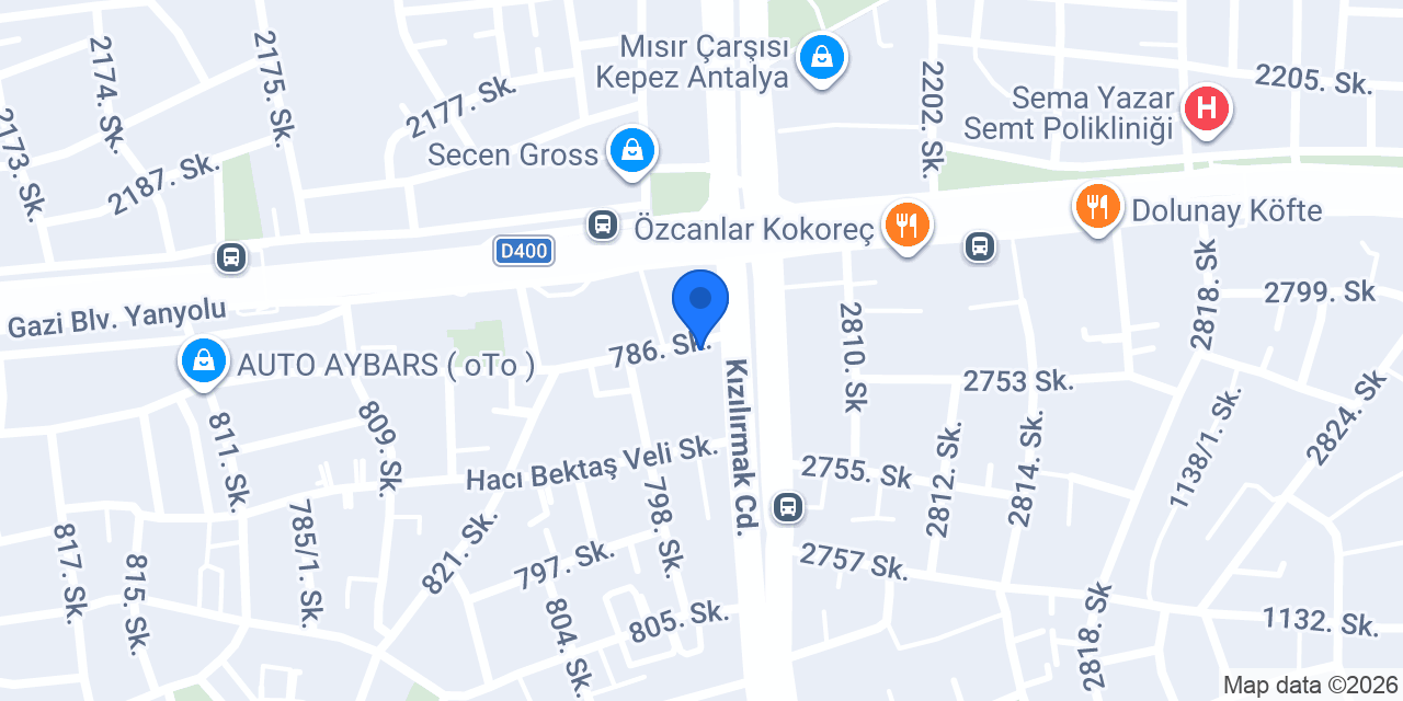 Ahsi Reklam Ltd.Şti. konumu