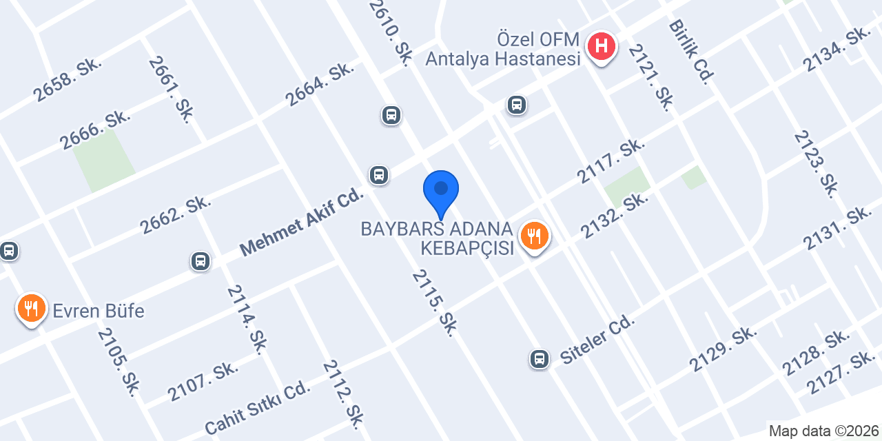 AKRON SİGORTA - Antalya Sigorta Acentesi konumu