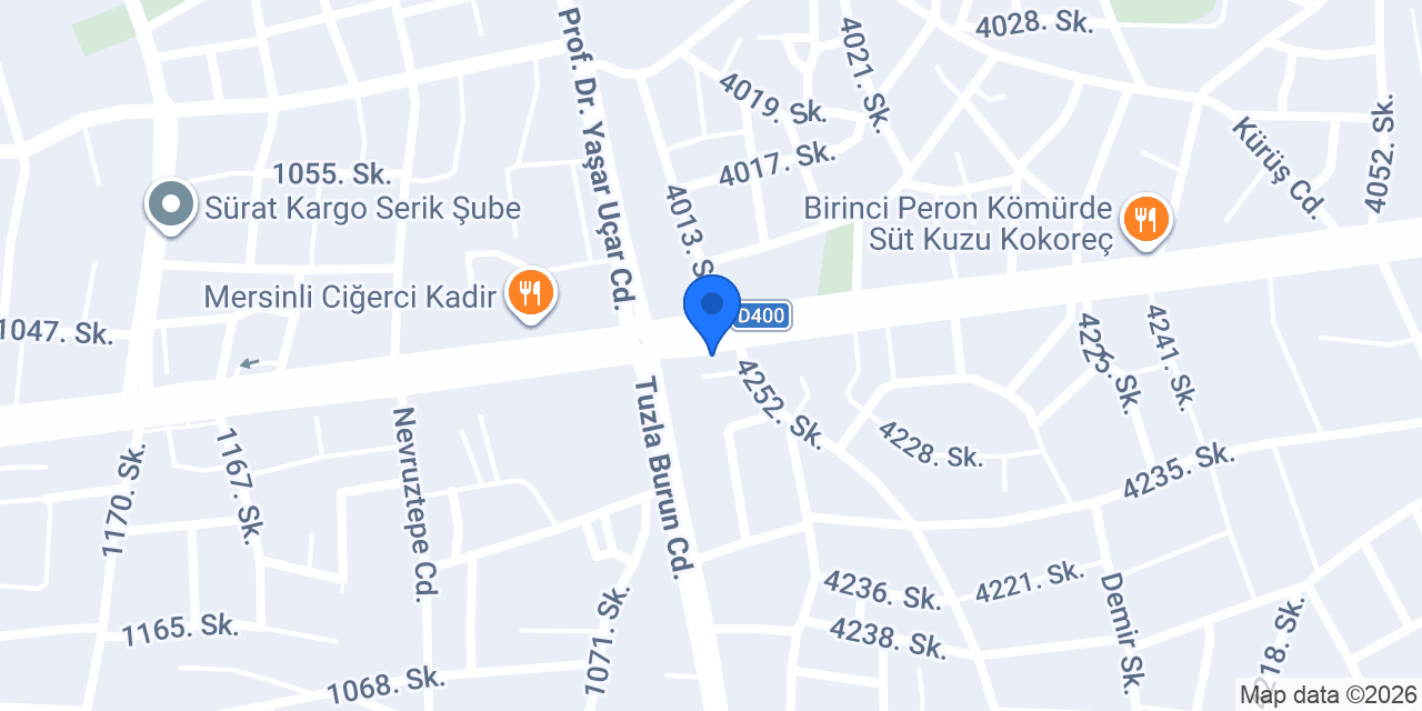 Burcu Market konumu