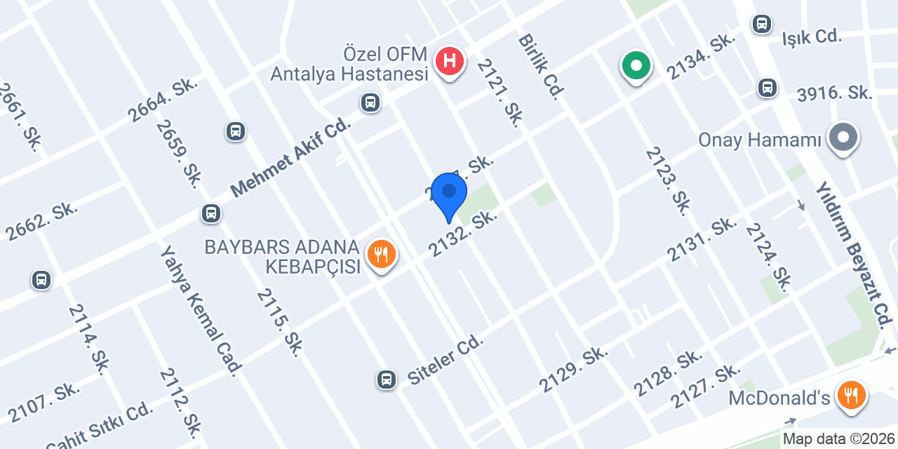 Öztürk Market konumu