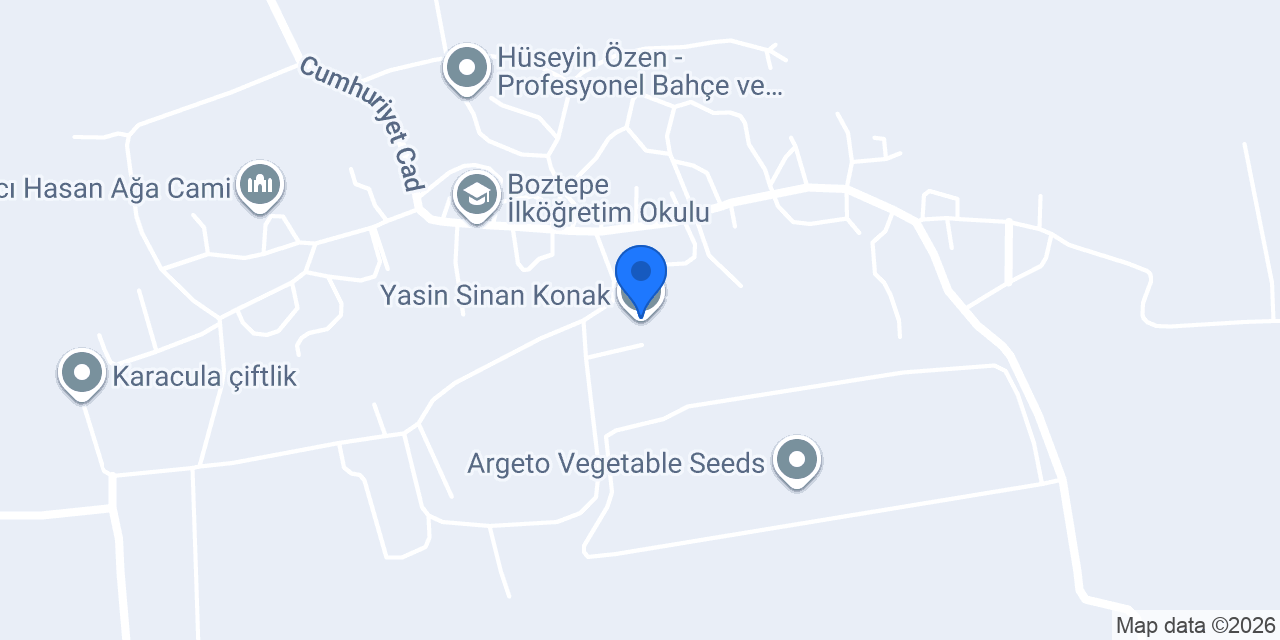 Yasin Sinan Konak konumu