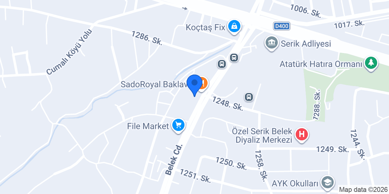 MERA İNŞAAT GAYRIMENKUL konumu