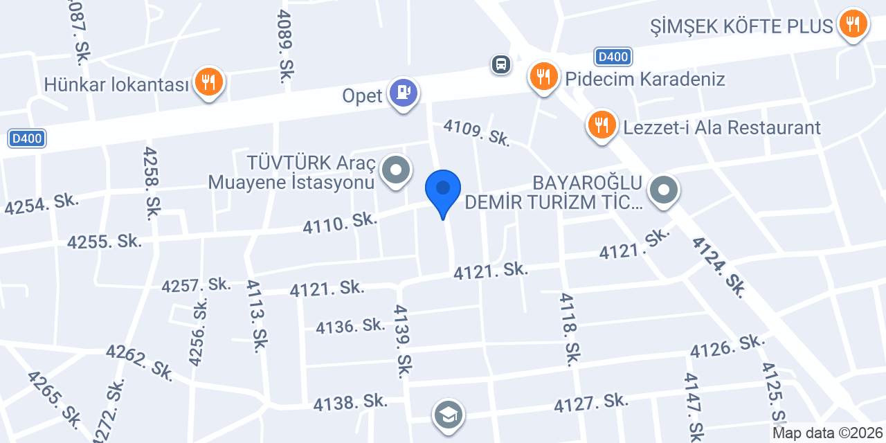 ŞAHİN ROT BALANS konumu