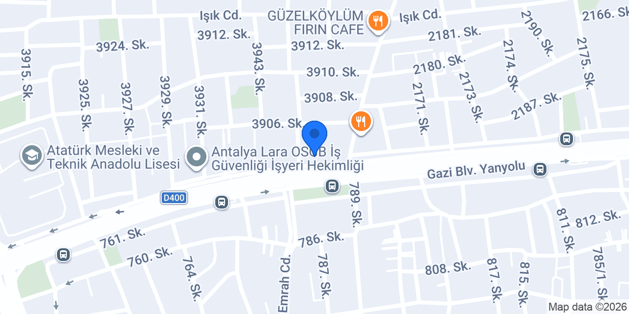 Hekimoğlu Motor konumu