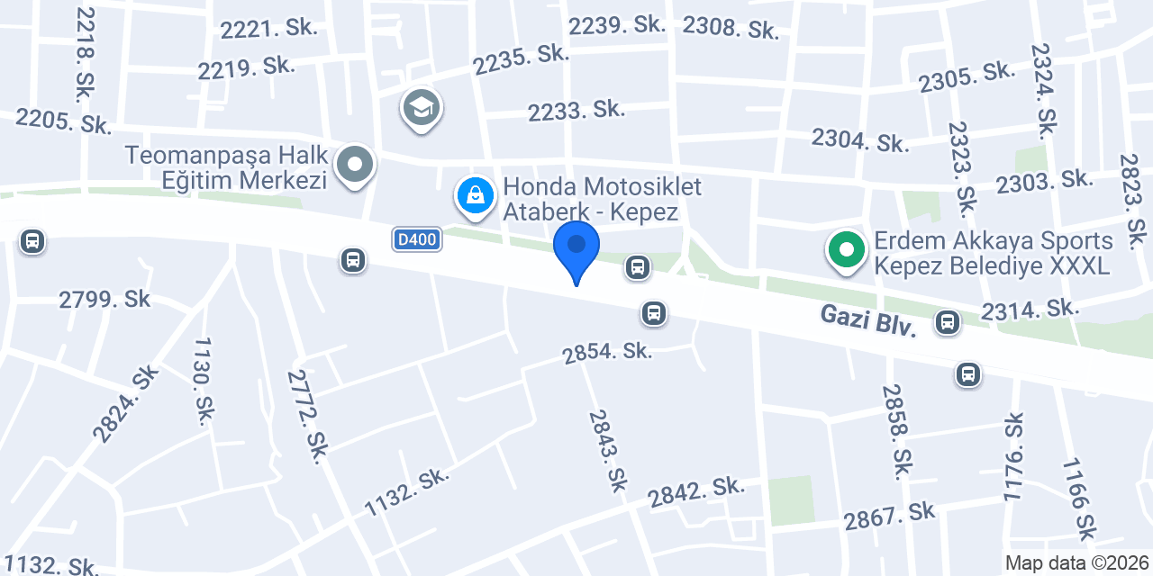Evim orman ürünleri konumu