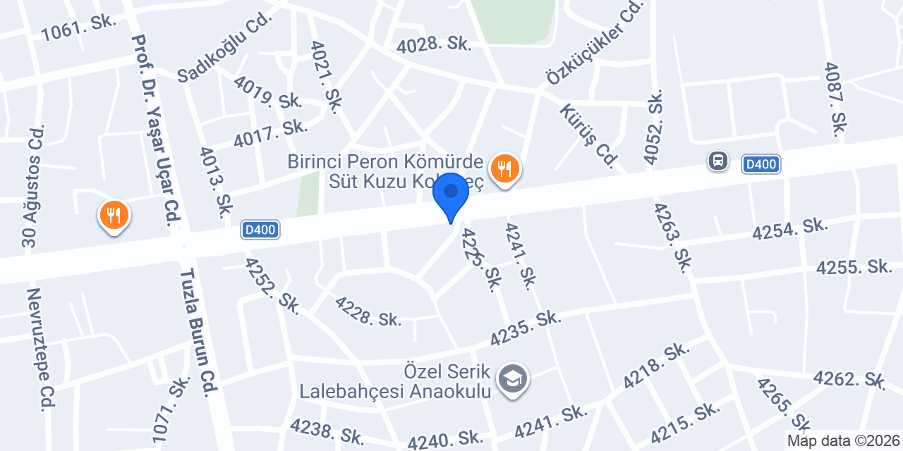 HerLastik - Akdeniz Ticaret konumu