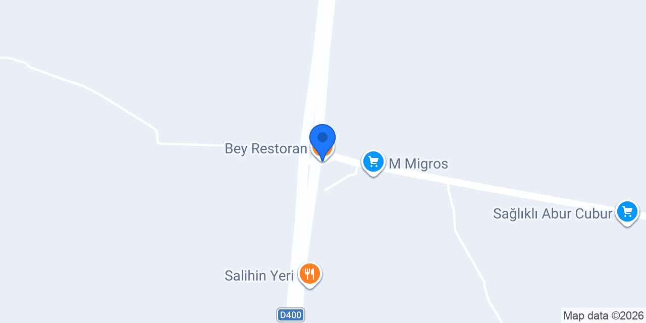 Bey Restoran konumu