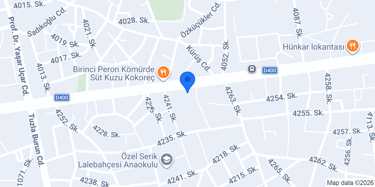 Aksoy Oto Egzos konumu