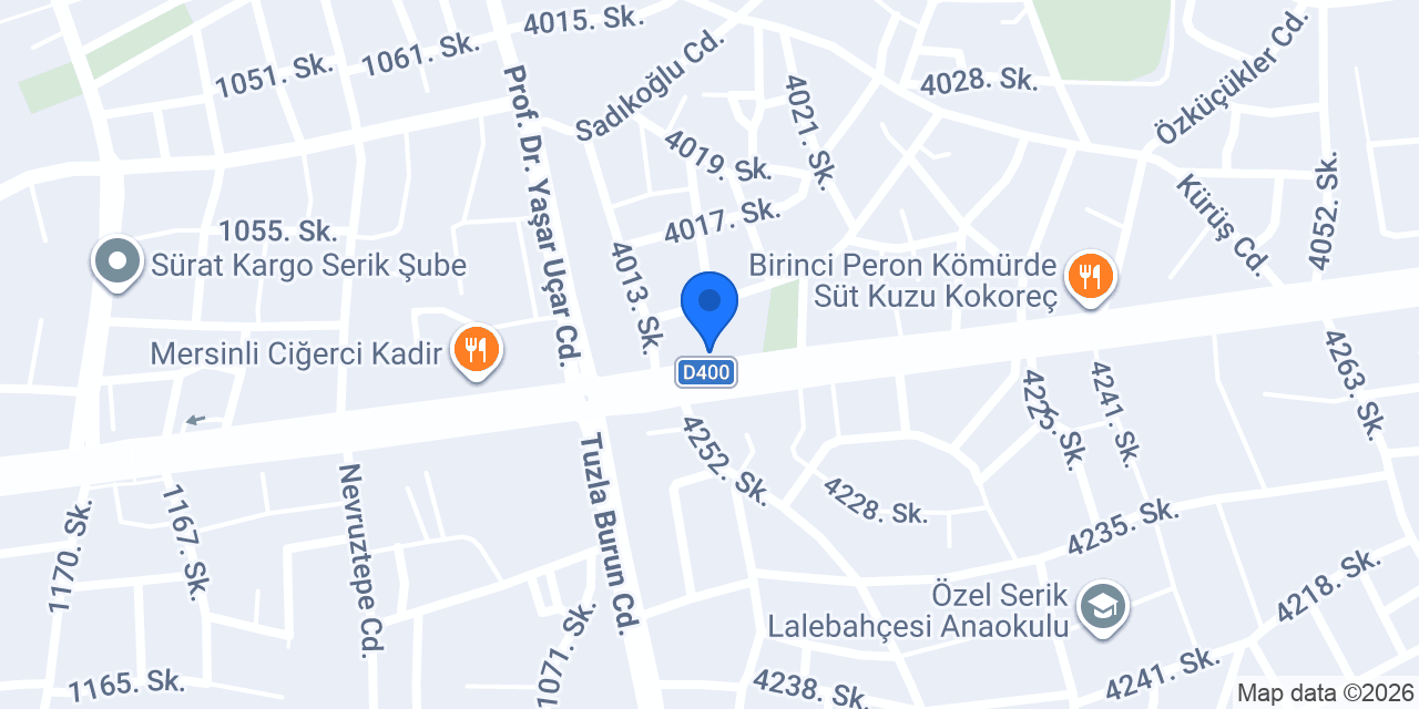 Bilal Otomotiv konumu