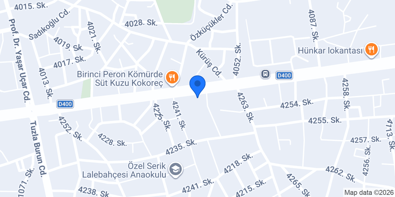 SERİK ASOTO EKSPERTİZ konumu