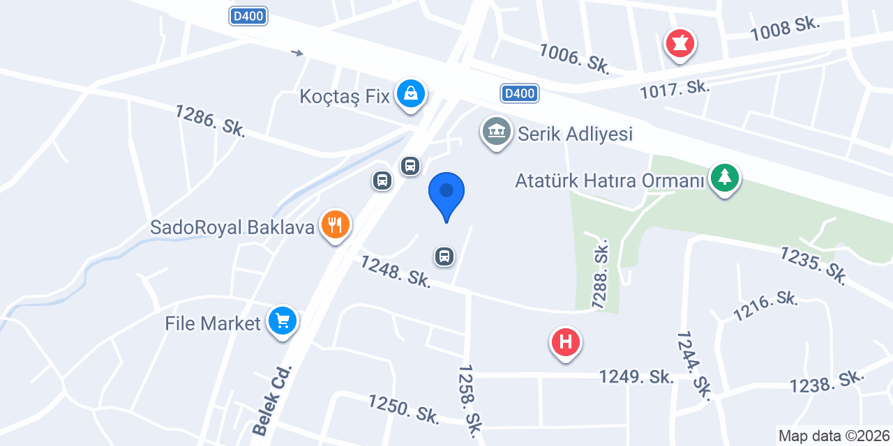 Yeni Adana konumu