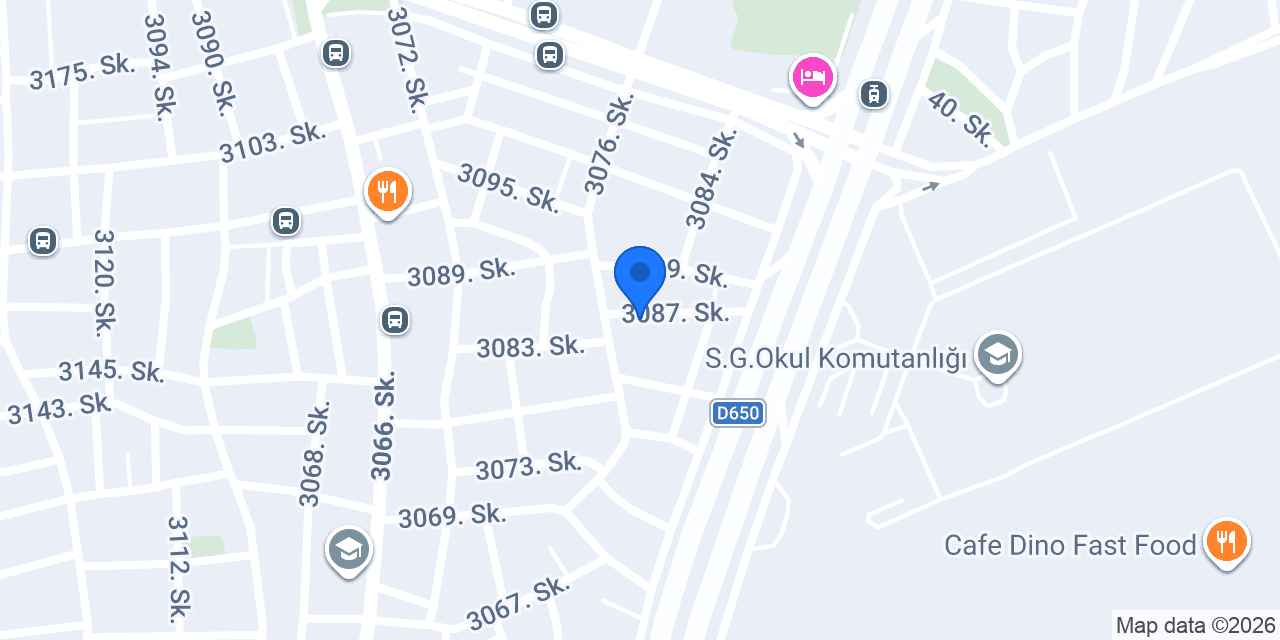 Akdeniz Stil Oyuncak konumu