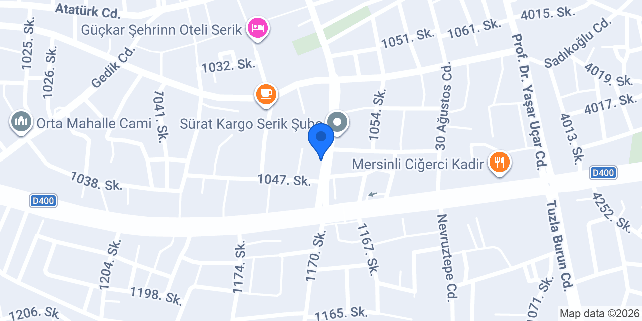 Değişim Mobilya konumu