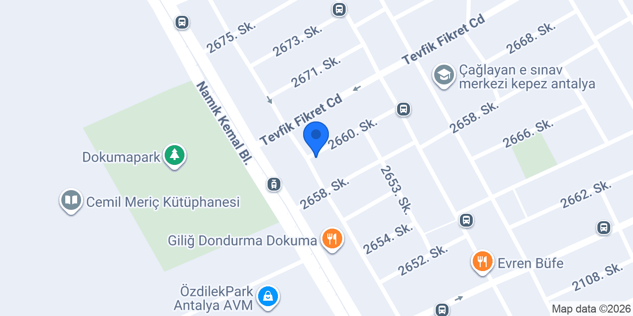 Antalya Arı Kitabevi Toptan konumu