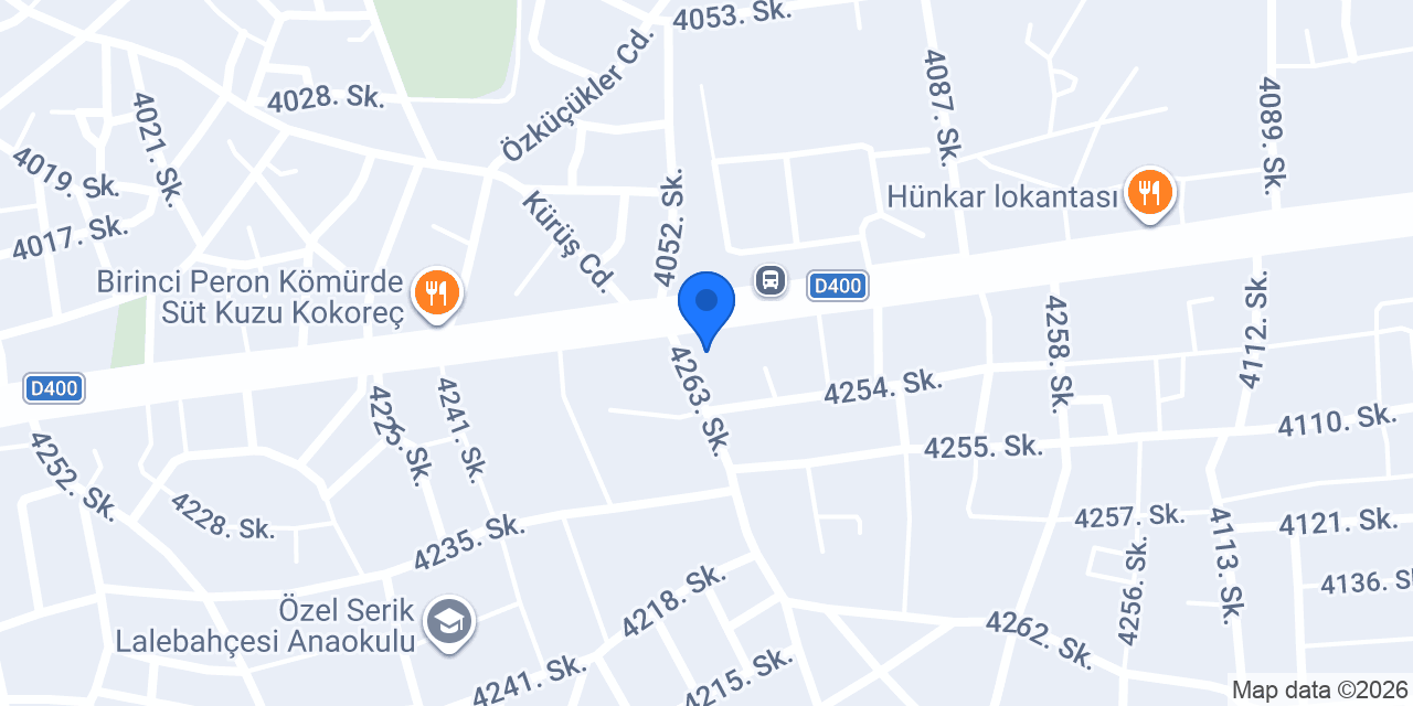AKIN OTOMOTİV konumu