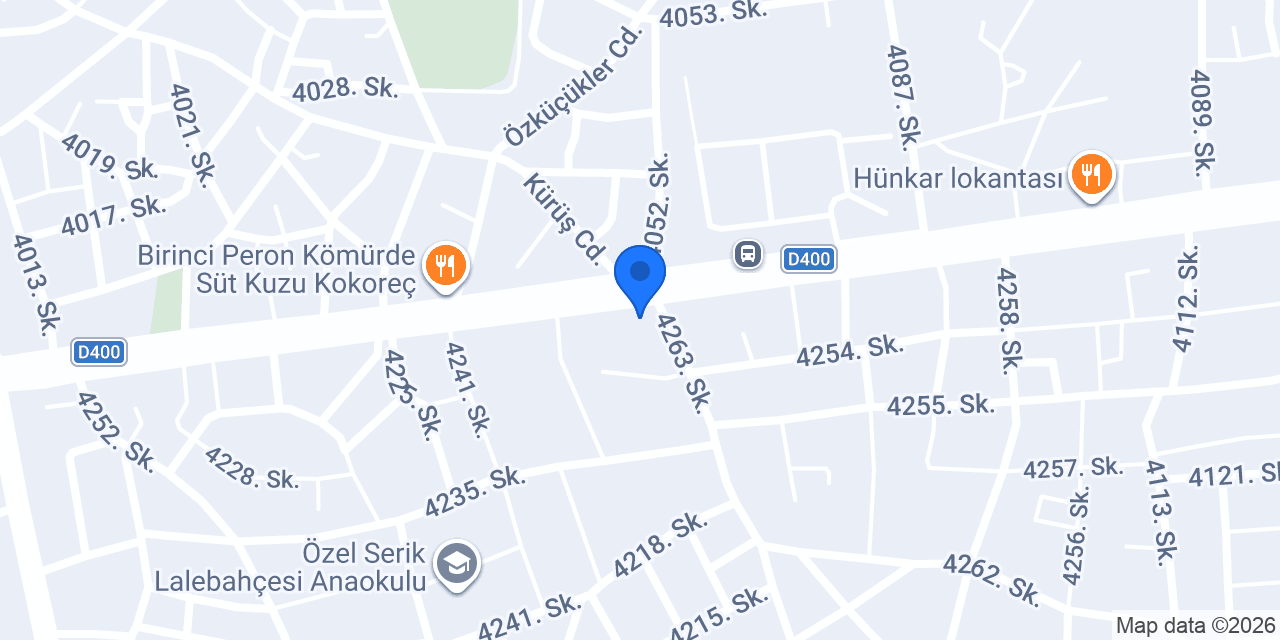 Gürler Mobilya Dekorasyon konumu