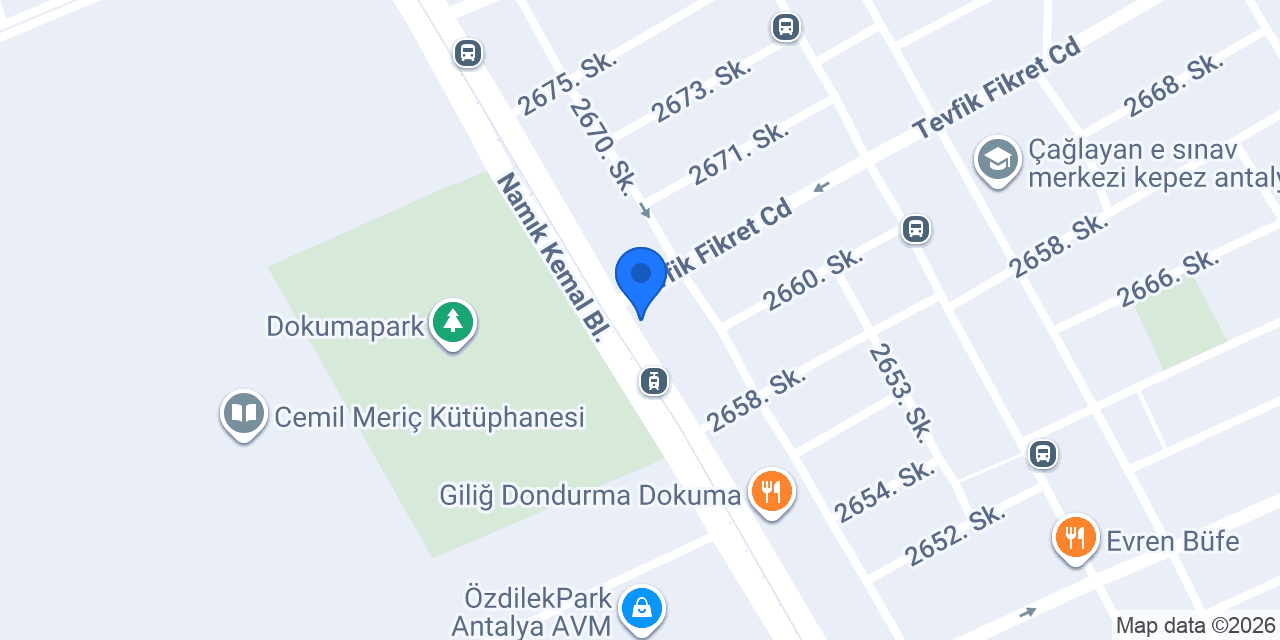 Öz Optik konumu