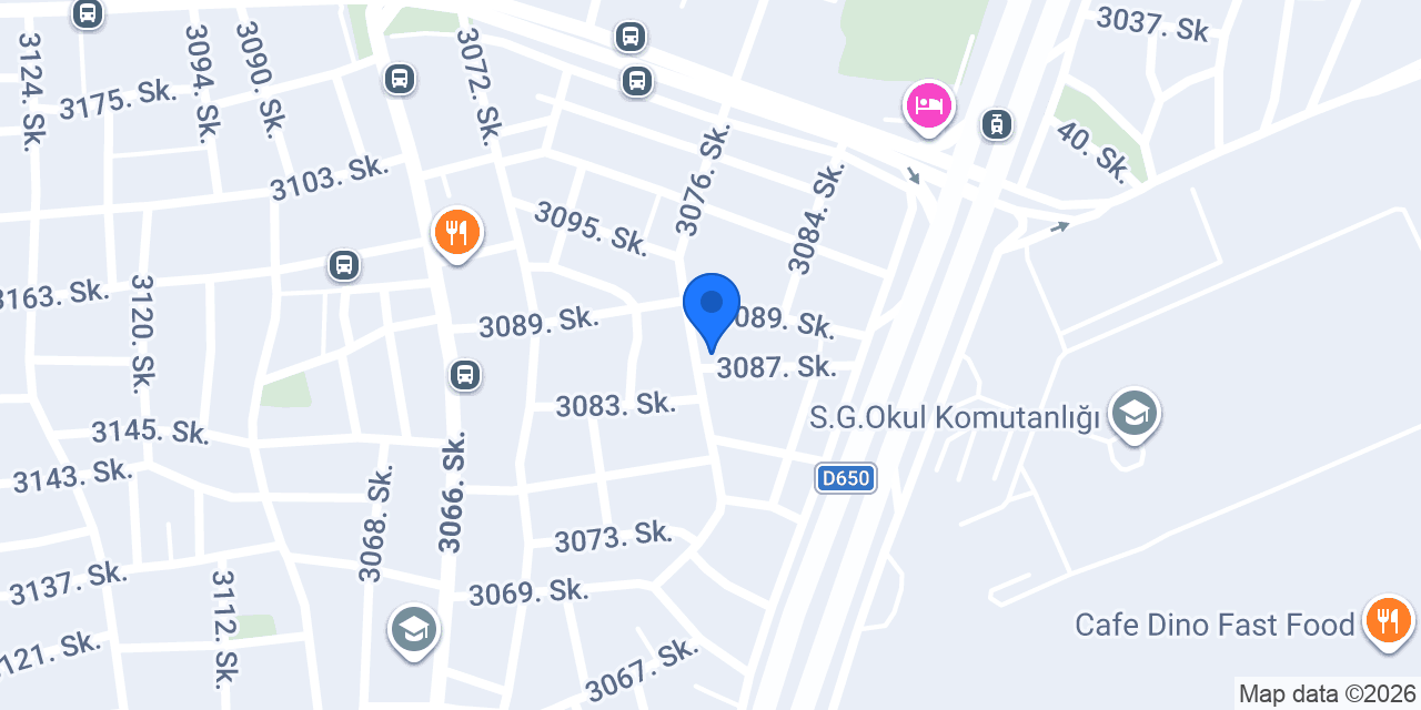 Antalya su tesisatçı konumu