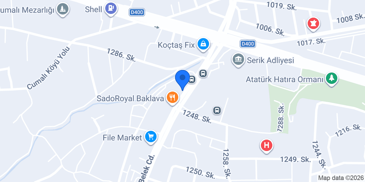 Şanlı Urfa Cesur Turizm konumu