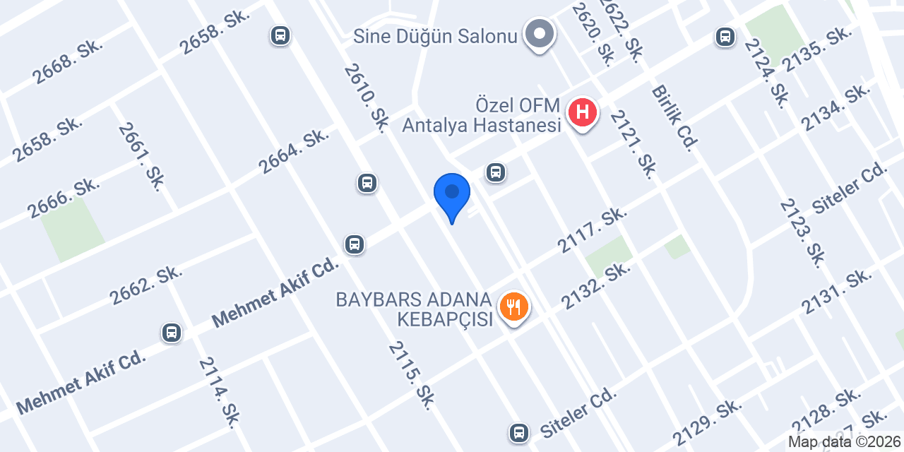 Güneş Aile Restoran konumu