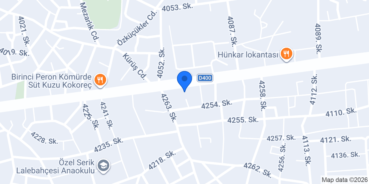 Kozanoğlu Otomotiv konumu
