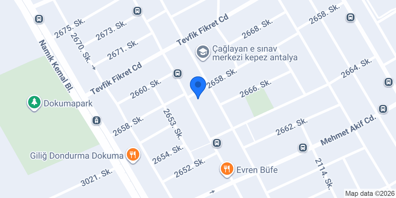 Bilgem Simit Fırını konumu