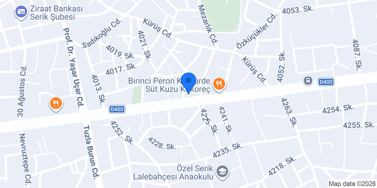 Avcıoğlu İskele konumu
