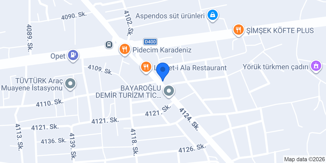 Şen Oto Yıkama konumu