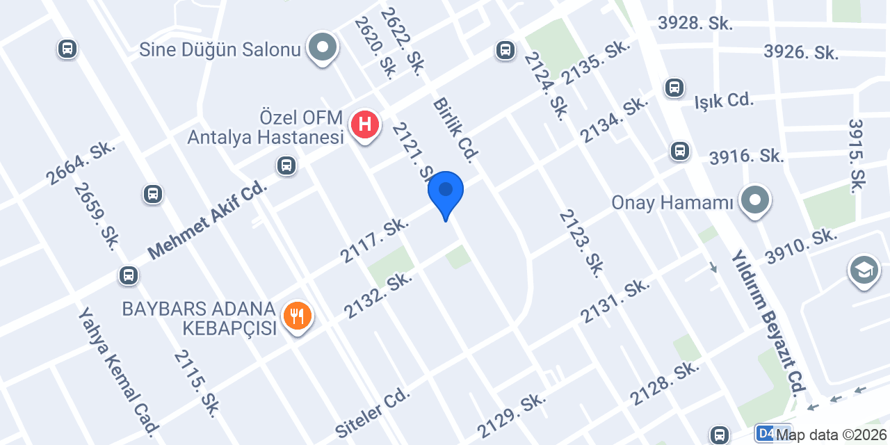 Çalışkan Mobilya konumu