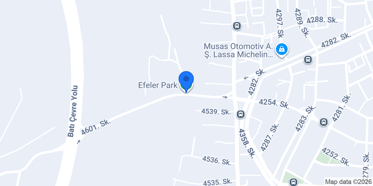 Efeler Park konumu