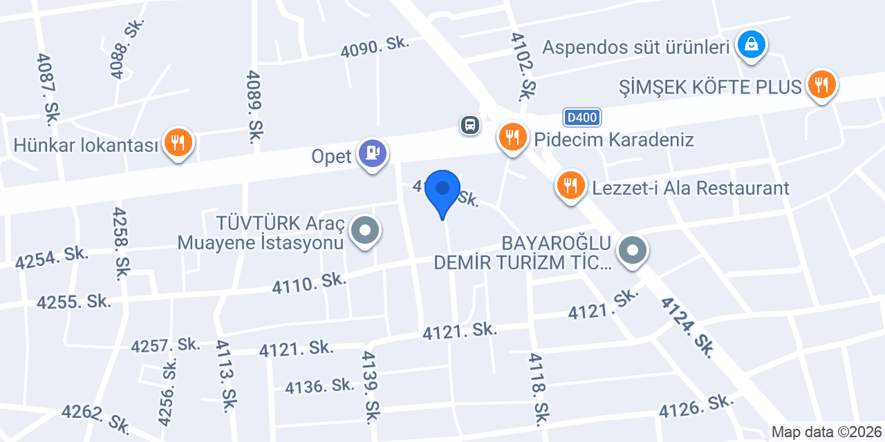 Gülaydın Mobilya Yapı Dizayn konumu