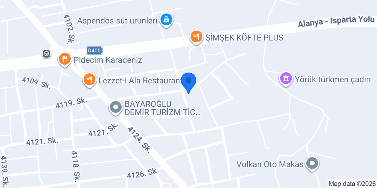Serka elektrik konumu