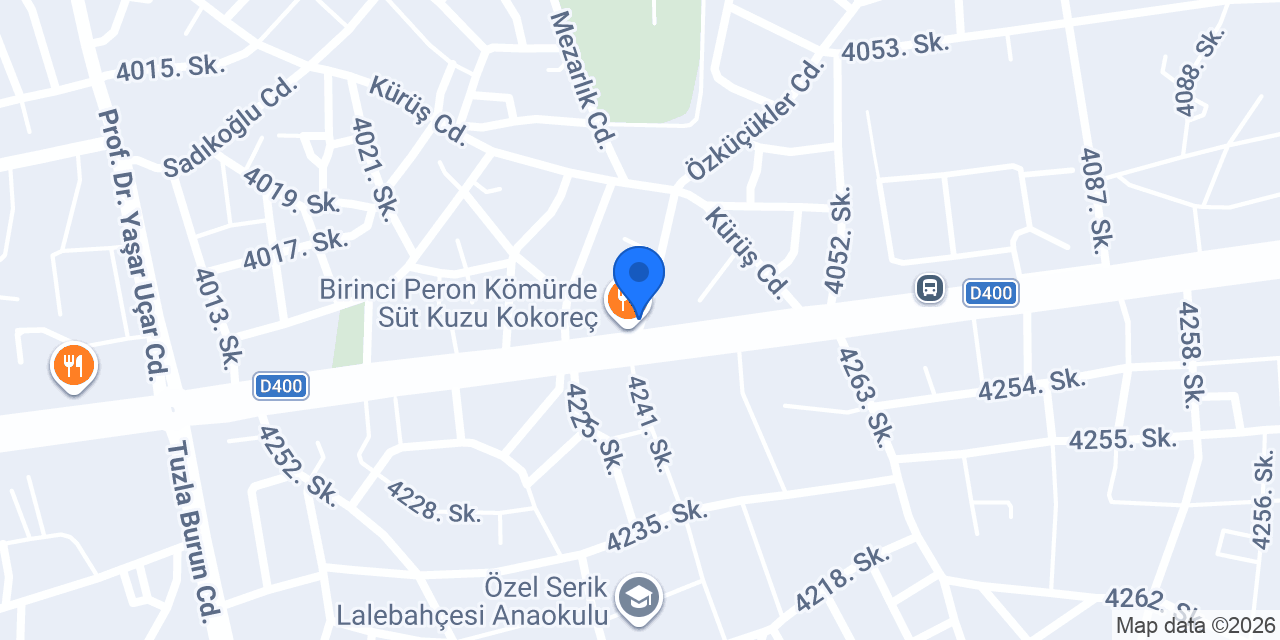 Hifa Ekskavatör konumu
