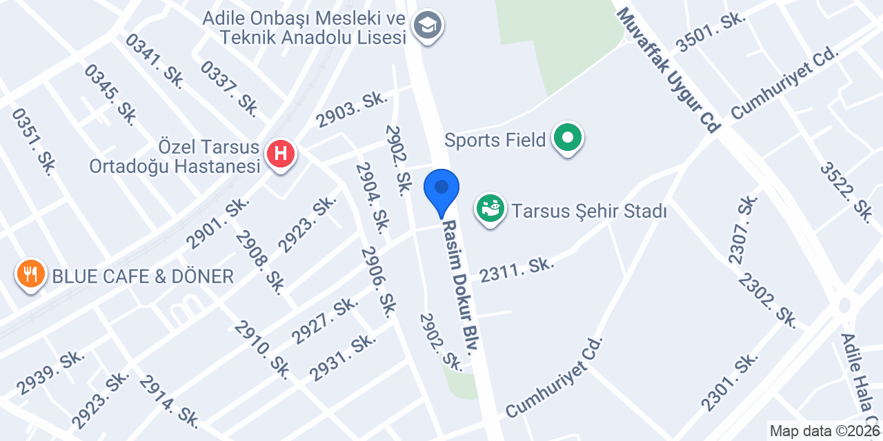 Kılıçlar yapı market konumu