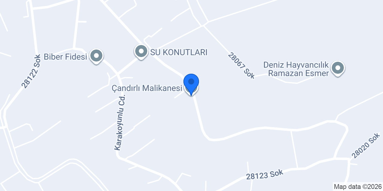 Çandırlı Malikanesi konumu